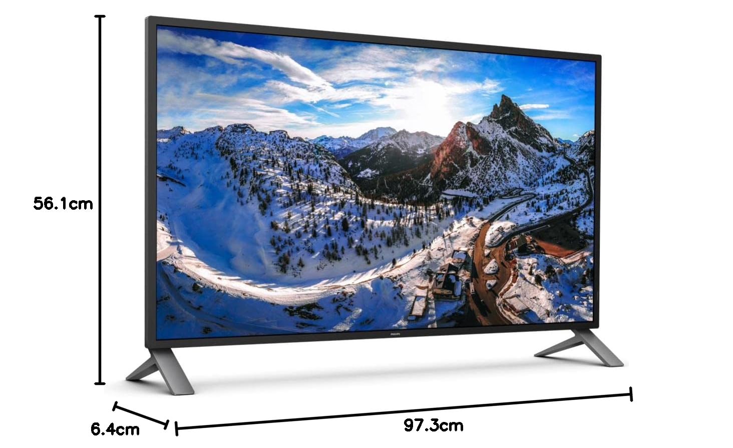 Amazon.co.jp: Philips Brilliance 438P1 108cm (42.5